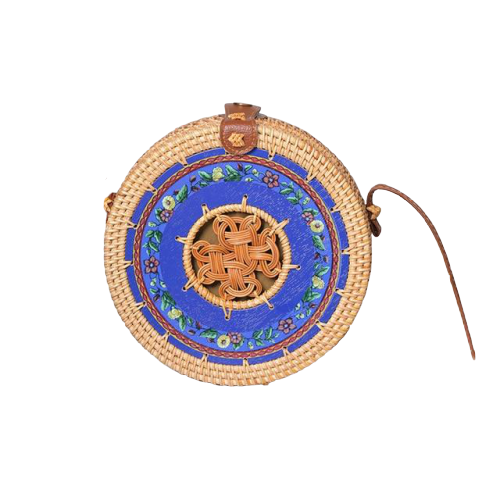 Sac Bambou Bleu