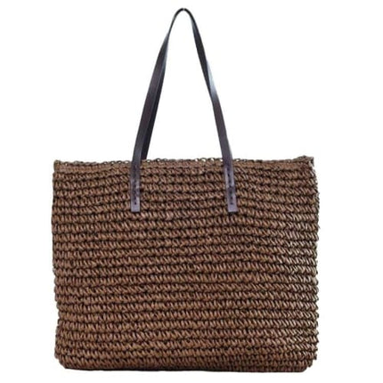 Sac Paille Crochet En Paille