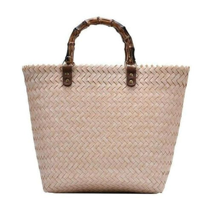 Sac Cabas Osier Plage En