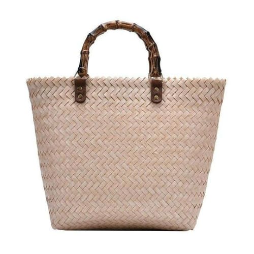 Sac Cabas Osier Plage En