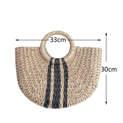 Sac Cabas Paille Mode Sac En Paille