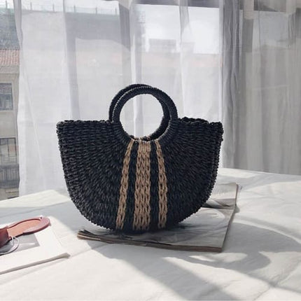 Sac Cabas Paille Mode Sac En Paille