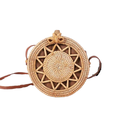 Sac Bambou Croco
