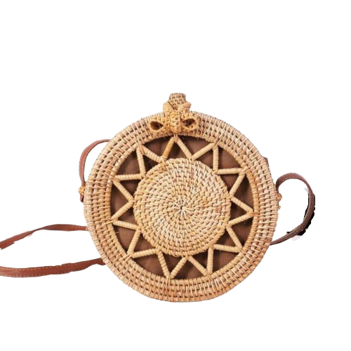 Sac Bambou Croco