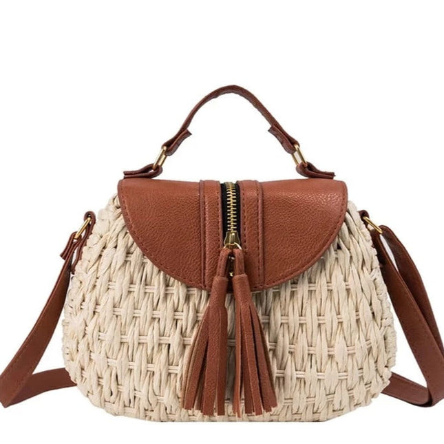 Sac Paille Jacquemus Blanc