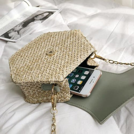 Sac A Main Bandouliere Paille Sac En Paille
