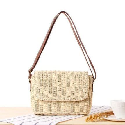 Sac À Main En Paille Beige Sac Paille