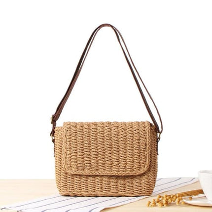 Sac À Main En Paille Kaki Sac Paille