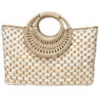 Sac À Main Panier Paille En Paille