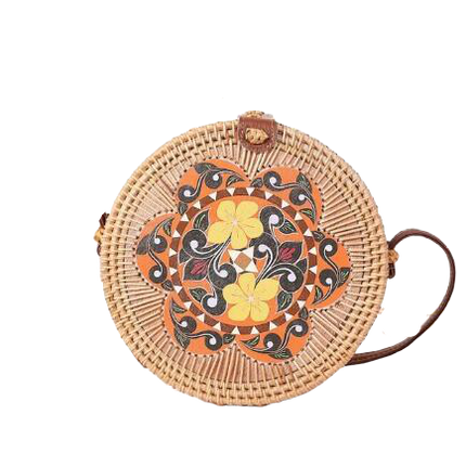 Sac Bambou Orange