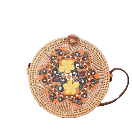 Sac Bambou Orange