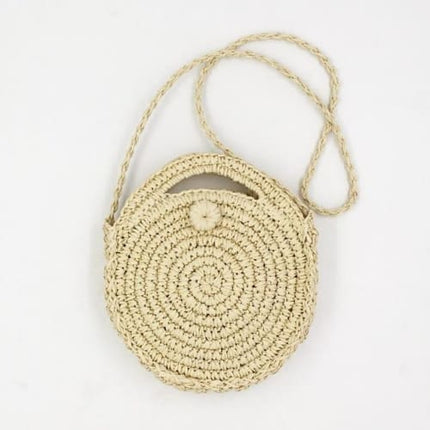 Sac Osier Bali Beige Sac En