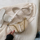 Sac En Osier Banane Blanc / 23Cmx14Cmx9Cm Sac Osier