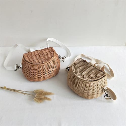 Sac En Osier Bandouliere Sac