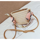 Sac En Osier Chic Beige Sac