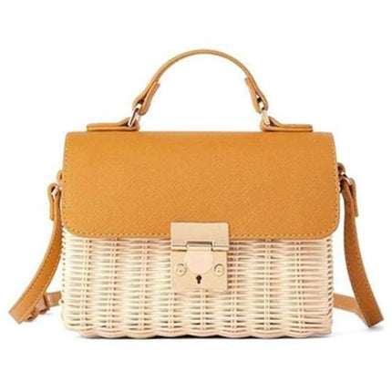 Sac En Osier Classique Sac Osier