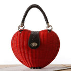 Sac Osier Coeur Sac En