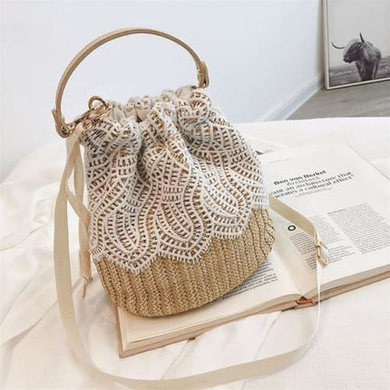 Sac Osier Dentelle Sac En Osier