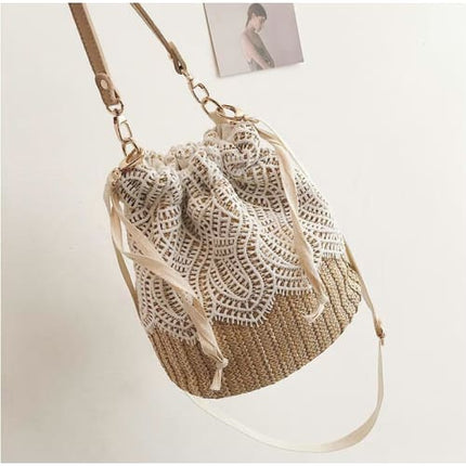 Sac Osier Dentelle B / (20Cm<Max Length<30Cm) Sac En Osier