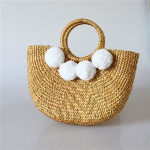 Sac Osier Doré Sac En Osier