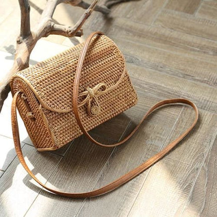 Sac En Osier Femme Sac