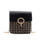 Sac En Osier Avec Fermeture Noir Sac En Osier