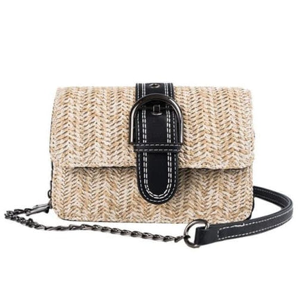 Sac Osier Fait Main Noir Sac En Osier