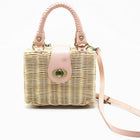 Sac En Osier Mode Rose Sac Osier