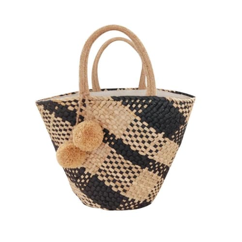 Sac Osier Plage Noir En