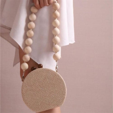 Sac En Osier Rond Femme Sac Osier