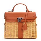 Sac En Osier Tendance Marron Sac Osier