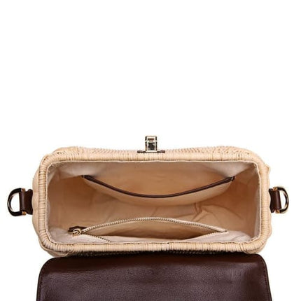 Sac En Osier Tendance Chic Sac