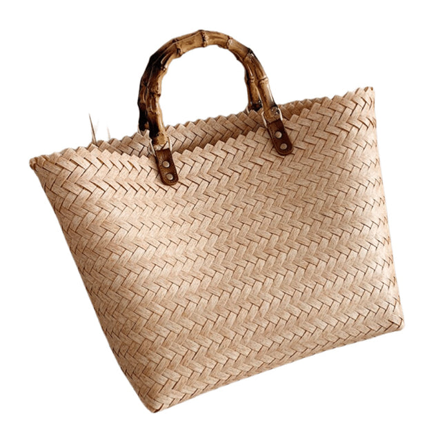 Sac En Osier Vintage