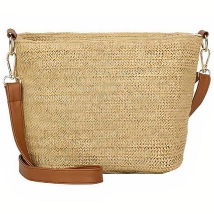 Sac Paille Bandouliere À Main