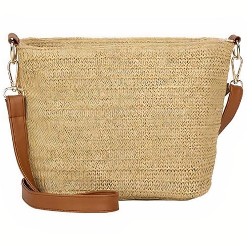 Sac Paille Bandouliere À Main