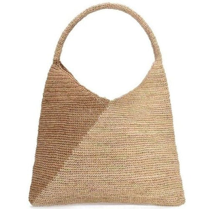 Sac En Paille Naturelle Marron Sac Paille