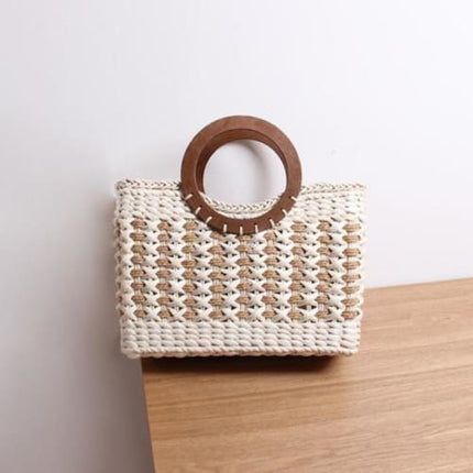 Sac En Paille Tressée Sac Paille