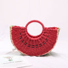 Sac Pastèque Paille Tissé Sac En Paille