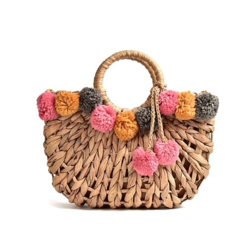 Sac De Plage En Paille Sac Paille
