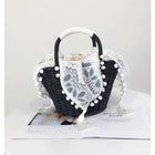 Sac Plage Paille Personnalisable Blanc Sac En Paille