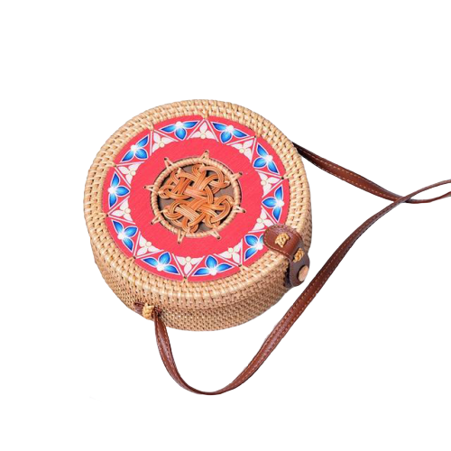 Sac Bambou Rose