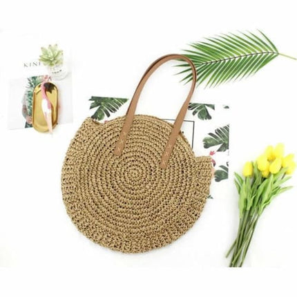 Sac En Rotin Bali Brown
