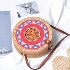 Sac En Rotin Rond Arwen Sac Rotin