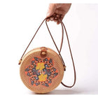 Sac En Rotin Rond Jane Sac Rotin