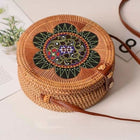 Sac En Rotin Rond Zola Sac Rotin