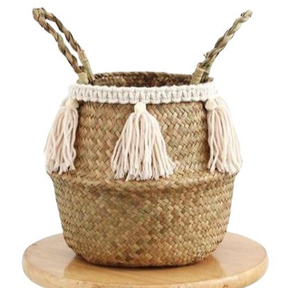 Sac Panier Rond Osier Petit Rond Osier