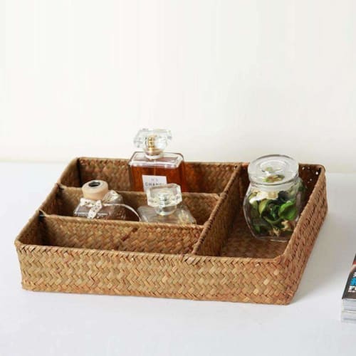 Support Parfum Osier Décoration Rotin