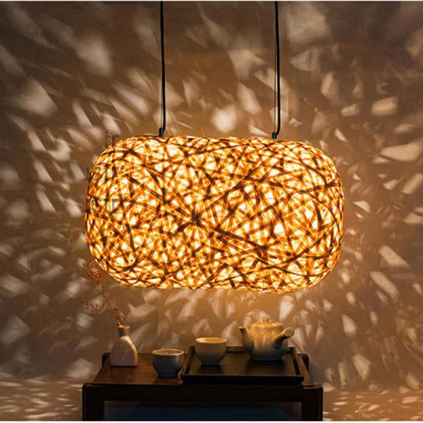 Suspension Bambou Action Luminaire
