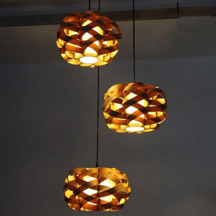 Suspension Bambou Ballon Luminaire