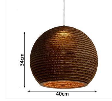 Suspension Bambou Bois Exotique Luminaire